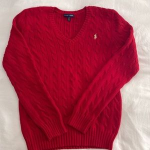 Large Ralph Lauren sweater(wore it twice).Perfect for upcoming holiday parties!